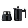 BERGNER Kaffeemaschine schwarz Edelstahl B/H/L: ca. 10,4x20,3x13,1 cm – Bild 2