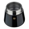 BERGNER Kaffeemaschine schwarz Edelstahl B/H/L: ca. 10,4x20,3x13,1 cm – Bild 4