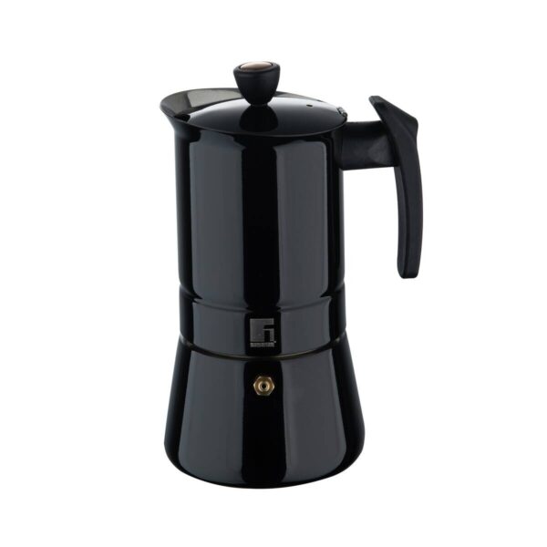 BERGNER Kaffeemaschine schwarz Edelstahl B/H/L: ca. 10,4x20,3x13,1 cm – Bild 5