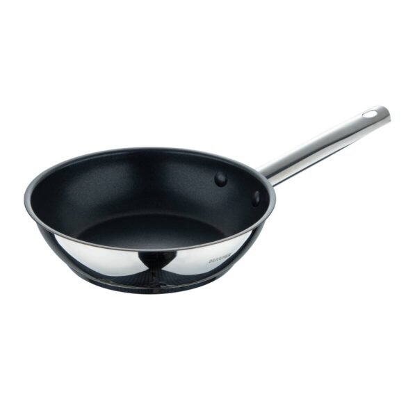 BERGNER Frypan-Set GOURMET silber Edelstahl B/H/L: ca. 26,5x16,3x48 cm BERGNER Frypan-Set GOURMET silber Edelstahl B/H/L: ca. 26,5x16,3x48 cm – Bild 4