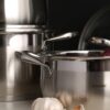 BERGNER Kasserolle GOURMET silber Edelstahl B/H/L/D: ca. 21,5x14x29,5x20 cm – Bild 2