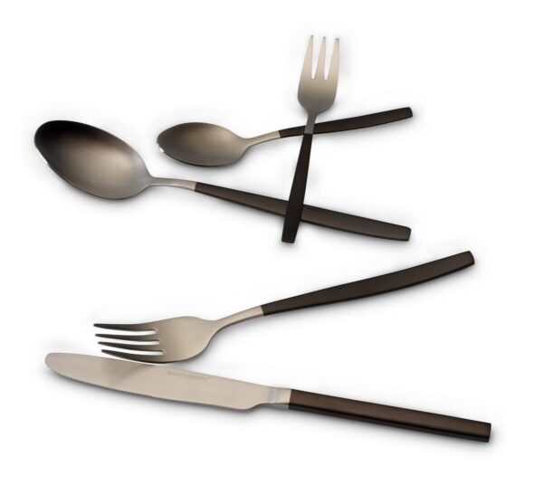 ECHTWERK Besteckset Positano silber Edelstahl 20 tlg. – Bild 5