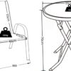 VCM Gartensitzgruppe Sonlas anthrazit Glas B/H/L: ca. 56x89x73 cm VCM Gartensitzgruppe Sonlas anthrazit Glas B/H/L: ca. 56x89x73 cm – Bild 3