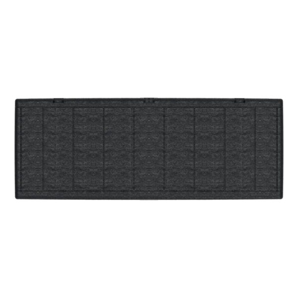 VCM Aufbewahrungsbox Durabox grau Kunststoff B/H/L: ca. 117x56x45 cm – Bild 2