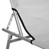 Outsunny Sonnenliege hellgrau Polyester B/H/L: ca. 58x36x187 cm Outsunny Sonnenliege hellgrau Polyester B/H/L: ca. 58x36x187 cm – Bild 5