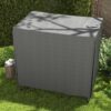 Outsunny Abdeckplane dunkelgrau Polyester B/H/L: ca. 114x152x177 cm – Bild 3