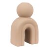 Kerzenhalter Candle braun Steinzeug B/H/L: ca. 6,5x17x10,5 cm Kerzenhalter Candle braun Steinzeug B/H/L: ca. 6,5x17x10,5 cm – Bild 5