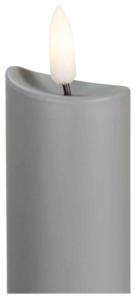LED-Kerze grau H: ca. 88 cm – Bild 2