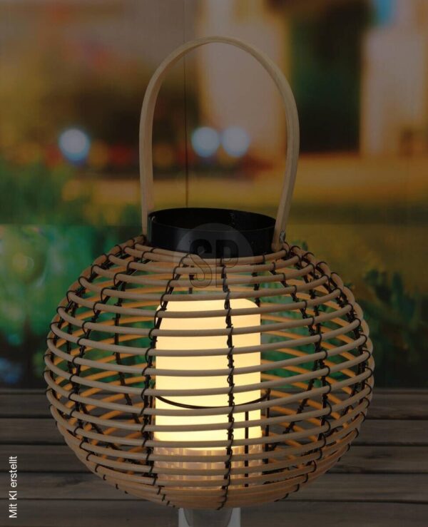 LED-Laterne Polypropylen B/H/L: ca. 27x25x20 cm LED-Laterne Polypropylen B/H/L: ca. 27x25x20 cm – Bild 3