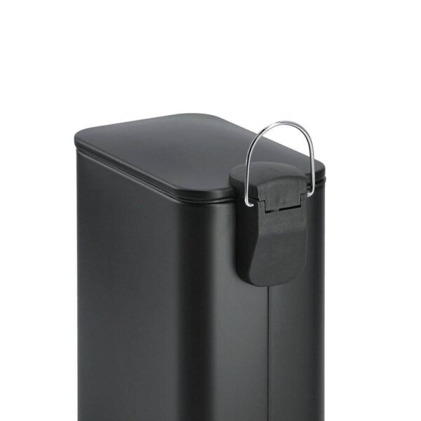 Zeller Treteimer schwarz B/H/L: ca. 14x29x28,7 cm – Bild 3