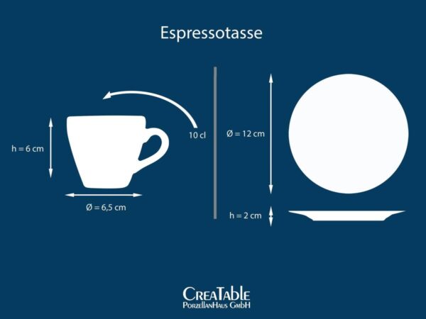CreaTable Tassen-Set Caldera – Bild 2