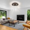 GLOBO LED-Deckenventilator Opal H/D: ca. 13x49 cm max. 36 W – Bild 3