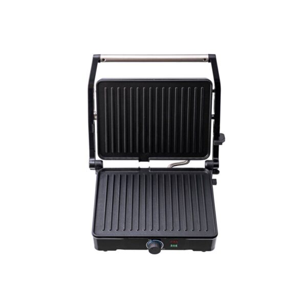 BERGNER Kontaktgrill silber B/H/L: ca. 15x37x38 cm – Bild 2