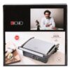 BERGNER Kontaktgrill silber B/H/L: ca. 15x37x38 cm – Bild 4