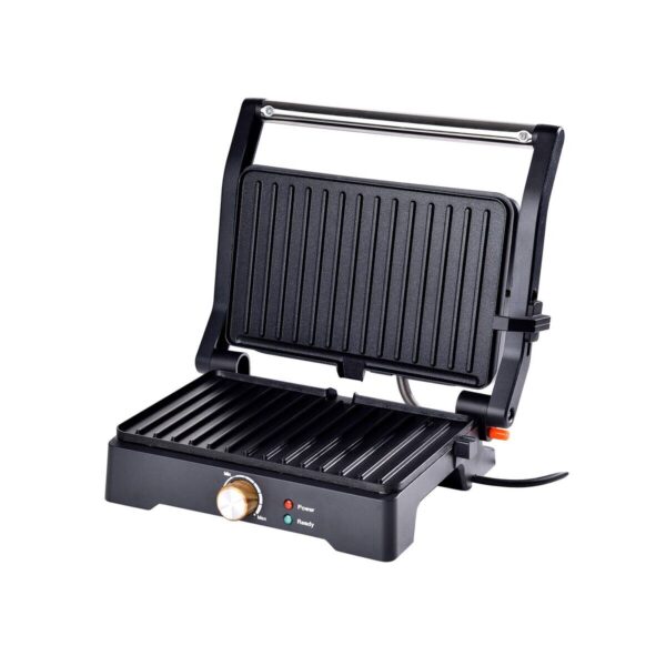 BERGNER Kontaktgrill silber Aluminium B/H/L: ca. 15,5x32x36,5 cm – Bild 4