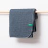 Wohndecke NEUTRAL blau Baumwolle (recycelt) B/L: ca. 140x190 cm – Bild 4