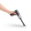 CLEANmaxx Akku-Handstaubsauger blau grau B/H/L: ca. 6,5x11,5x16 cm CLEANmaxx Akku-Handstaubsauger blau grau B/H/L: ca. 6,5x11,5x16 cm – Bild 4
