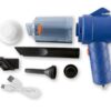 CLEANmaxx Akku-Handstaubsauger blau orange B/H/L: ca. 7x16,5x20 cm CLEANmaxx Akku-Handstaubsauger blau orange B/H/L: ca. 7x16,5x20 cm – Bild 4