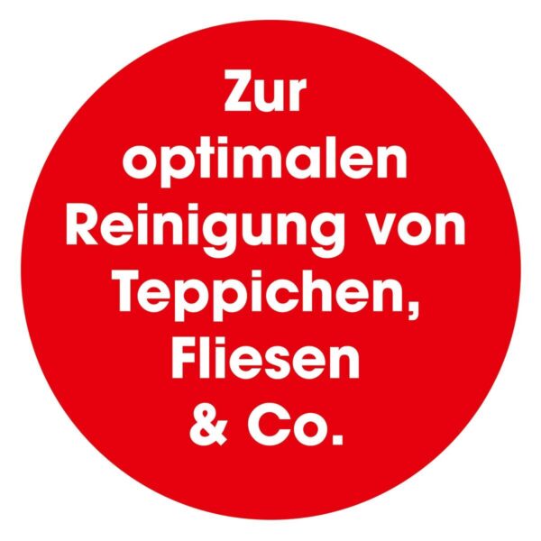 CLEANmaxx Staubsauger schwarz rot B/H/L: ca. 28x32x40 cm – Bild 3