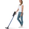 CLEANmaxx Akku-Staubsauger blau grau B/H/L: ca. 18,1x24,5x39,5 cm CLEANmaxx Akku-Staubsauger blau grau B/H/L: ca. 18,1x24,5x39,5 cm – Bild 2