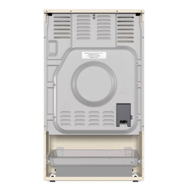 Gorenje Retro-Standherd 50cm mit Glaskeramikkochfeld GECS5B70CLI creme B/H/T: ca. 50x85x59,4 cm – Bild 2