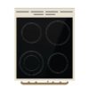 Gorenje Retro-Standherd 50cm mit Glaskeramikkochfeld GECS5B70CLI creme B/H/T: ca. 50x85x59,4 cm – Bild 3