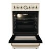 Gorenje Retro-Standherd 50cm mit Glaskeramikkochfeld GECS5B70CLI creme B/H/T: ca. 50x85x59,4 cm – Bild 4