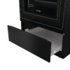 Gorenje Retro-Standherd 50cm mit Glaskeramikkochfeld GECS5B70CLB schwarz B/H/T: ca. 50x85x60 cm – Bild 4