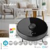 Nedis Roboter-Staubsauger schwarz Polypropylen B/H/L: ca. 33,1x33,3x9,6 cm Nedis Roboter-Staubsauger schwarz Polypropylen B/H/L: ca. 33,1x33,3x9,6 cm – Bild 3