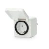 Nedis Smart-Stecker weiß grau Polycarbonat B/H/L: ca. 6x9,9x6 cm Nedis Smart-Stecker weiß grau Polycarbonat B/H/L: ca. 6x9,9x6 cm – Bild 2