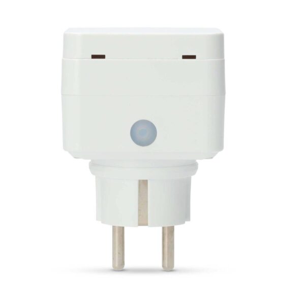 Nedis Smart-Stecker weiß grau Polycarbonat B/H/L: ca. 6x9,9x6 cm Nedis Smart-Stecker weiß grau Polycarbonat B/H/L: ca. 6x9,9x6 cm – Bild 3