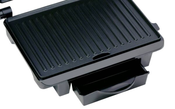 Kontaktgrill schwarz B/H/L: ca. 11,5x29,5x32,5 cm – Bild 4