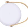 POCOline LED-Tischleuchte Isla weiß Kunststoff Bambus H/D: ca. 13,5x12 cm POCOline LED-Tischleuchte Isla weiß Kunststoff Bambus H/D: ca. 13,5x12 cm – Bild 4