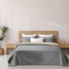 Tagesdecke grau Polyester B/L: ca. 220x240 cm – Bild 3