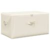 vidaXL Aufbewahrungsbox creme B/H/L: ca. 34x23x43 cm vidaXL Aufbewahrungsbox creme B/H/L: ca. 34x23x43 cm – Bild 2