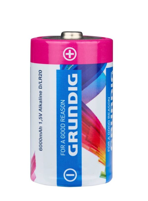 Grundig Batterie D/Mono (LR20) 2er Pack – Bild 2
