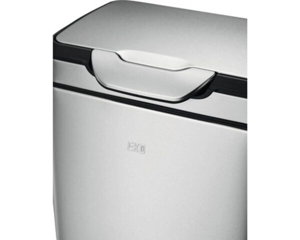 EKO Mülleimer silber B/H: ca. 29x67,4 cm – Bild 3
