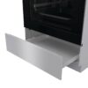Gorenje Standherd 60cm mit Glaskeramikkochfeld GEIT6C60XPG Edelstahl B/H/T: ca. 60x85x60 cm – Bild 3