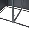 Westmann Mülltonnenbox Tonus anthrazit B/H/L: ca. 132x116x80 cm – Bild 5