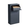 Westmann Briefkasten mit Paketbox Pollux anthrazit B/H/L: ca. 22x82x44 cm – Bild 3