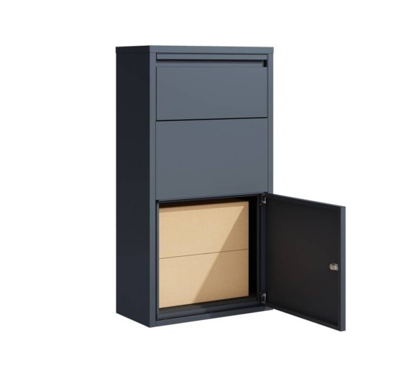 Westmann Briefkasten mit Paketbox Pollux anthrazit B/H/L: ca. 22x82x44 cm – Bild 5