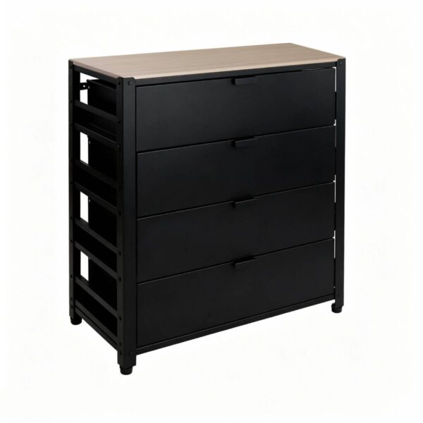 Werkbank schwarz B/H/T: ca. 80x90x40 cm Werkbank schwarz B/H/T: ca. 80x90x40 cm – Bild 3