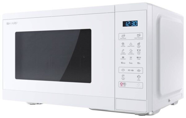 Sharp Mikrowelle mit Grill YC-MG252AE-C weiß Kunststoff B/H/T: ca. 47,2x28x34,5 cm – Bild 2