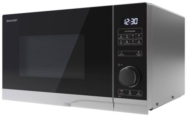 Sharp Mikrowelle YC-PS254AE-S silber Glas B/H/T: ca. 48,3x28,1x40,3 cm – Bild 2