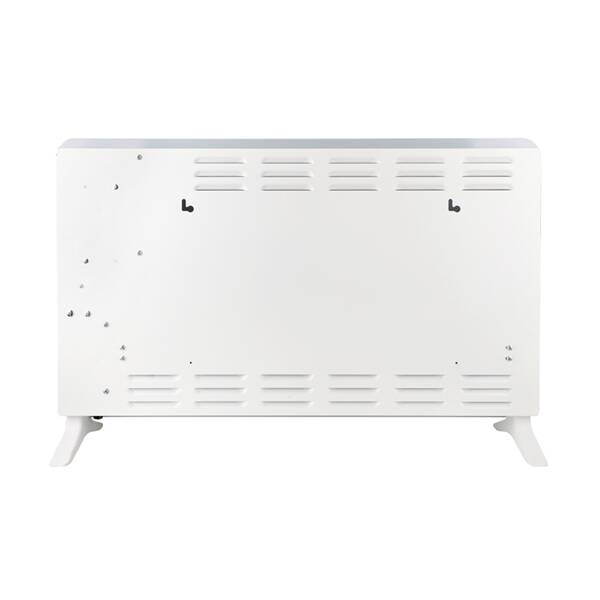 Glasradiator weiß Metall Kunststoff B/H/L: ca. 20x47x76,5 cm ca. 2000 W Glasradiator weiß Metall Kunststoff B/H/L: ca. 20x47x76,5 cm ca. 2000 W – Bild 3