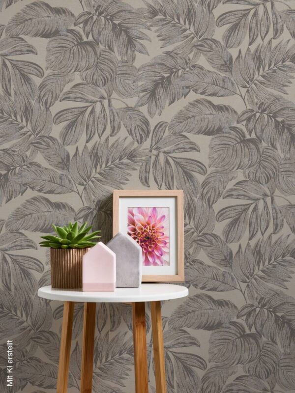 A.S.Creation Vliestapete beige grau B/H/D: ca. 53x1005x10 cm – Bild 3