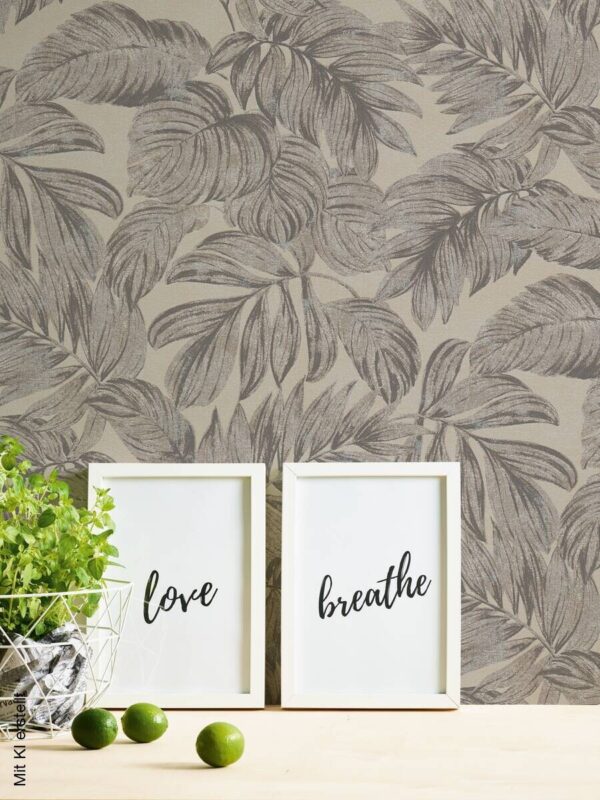 A.S.Creation Vliestapete beige grau B/H/D: ca. 53x1005x10 cm – Bild 4