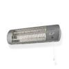 Nedis Badezimmer-Heizung grau Metall B/H/L: ca. 56x16x10 cm ca. 1200 W – Bild 2