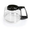 Barista Kaffeeautomat schwarz Kunststoff Glas B/H/L: ca. 20x23,5x15,5 cm – Bild 3