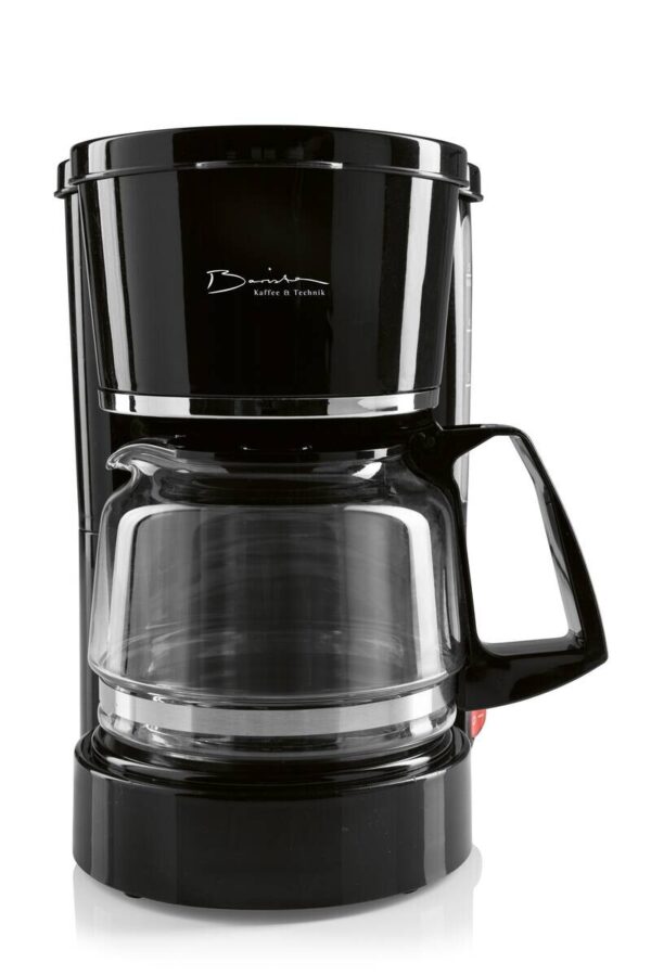 Barista Kaffeeautomat schwarz Kunststoff Glas B/H/L: ca. 20x23,5x15,5 cm – Bild 4
